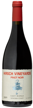 Bottle of East Ridge Pinot Noir