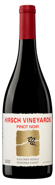 2022 Hirsch Raschen Ridge Estate Pinot Noir bottle