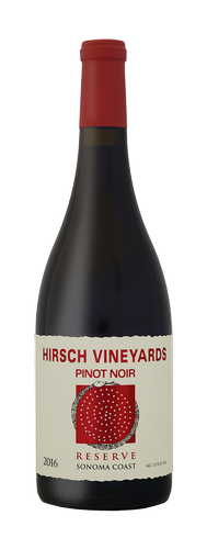 2016 Hirsch 'Reserve' Estate Pinot Noir (library)