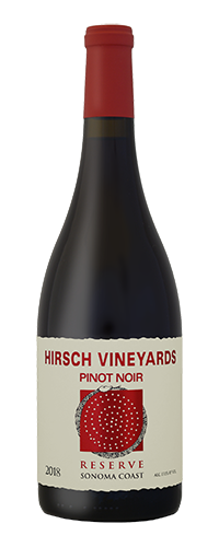 HALF BOTTLE - 2018 Hirsch 'Reserve' Estate Pinot Noir