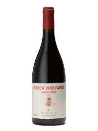 2012 Hirsch 'Block 8' Estate Pinot Noir - SOLD OUT